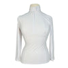 Criniēre 'Monique: The Winner's Edge' Long Sleeve Show Shirt in White