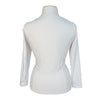 Criniēre 'Monique: The Winner's Edge' Long Sleeve Show Shirt in White