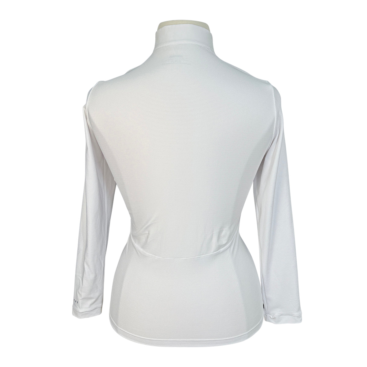 Criniēre 'Monique: The Winner's Edge' Long Sleeve Show Shirt in White