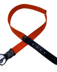 Vestrum 'Pozzalo' Elastic Belt in Orange/Black