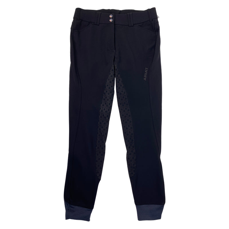 Ariat 'Tri Factor Grip' Full Seat Breeches in Black - Women's 24R