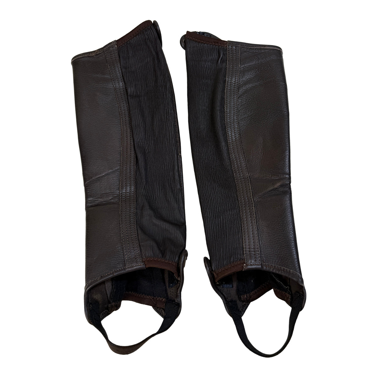 Tredstep Deluxe Half Chaps in Brown - Med/Wide