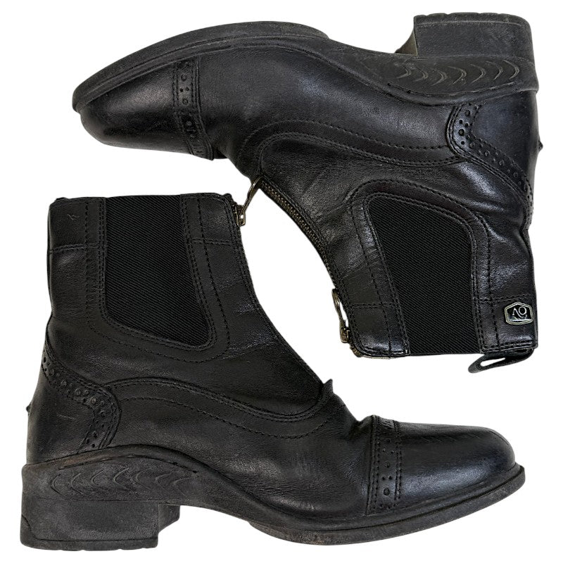 Ovation 'Tuscany' Zip Paddock Boots in Black