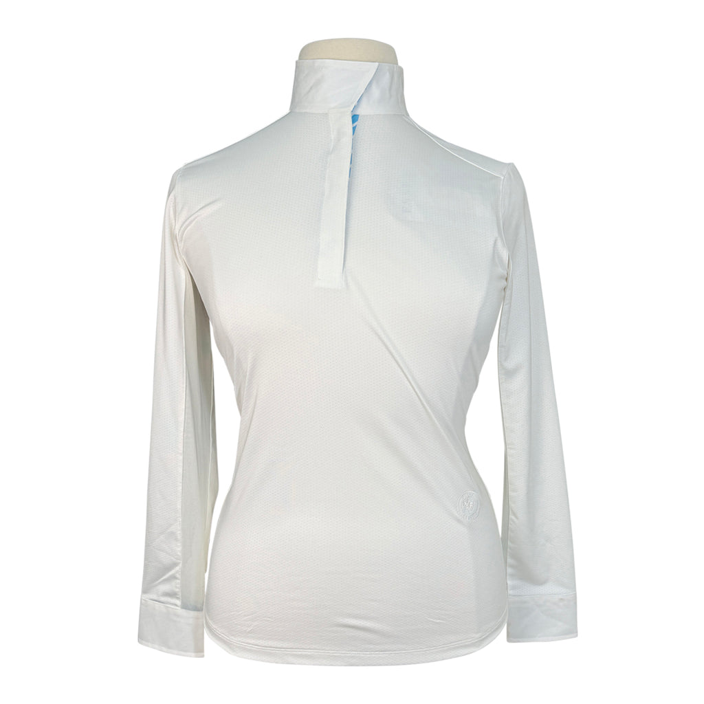 Essex Classics Talent Yarn Show Shirt in White