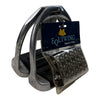 Equi Wing Wide Track Stirrup Irons in Stainless Steel