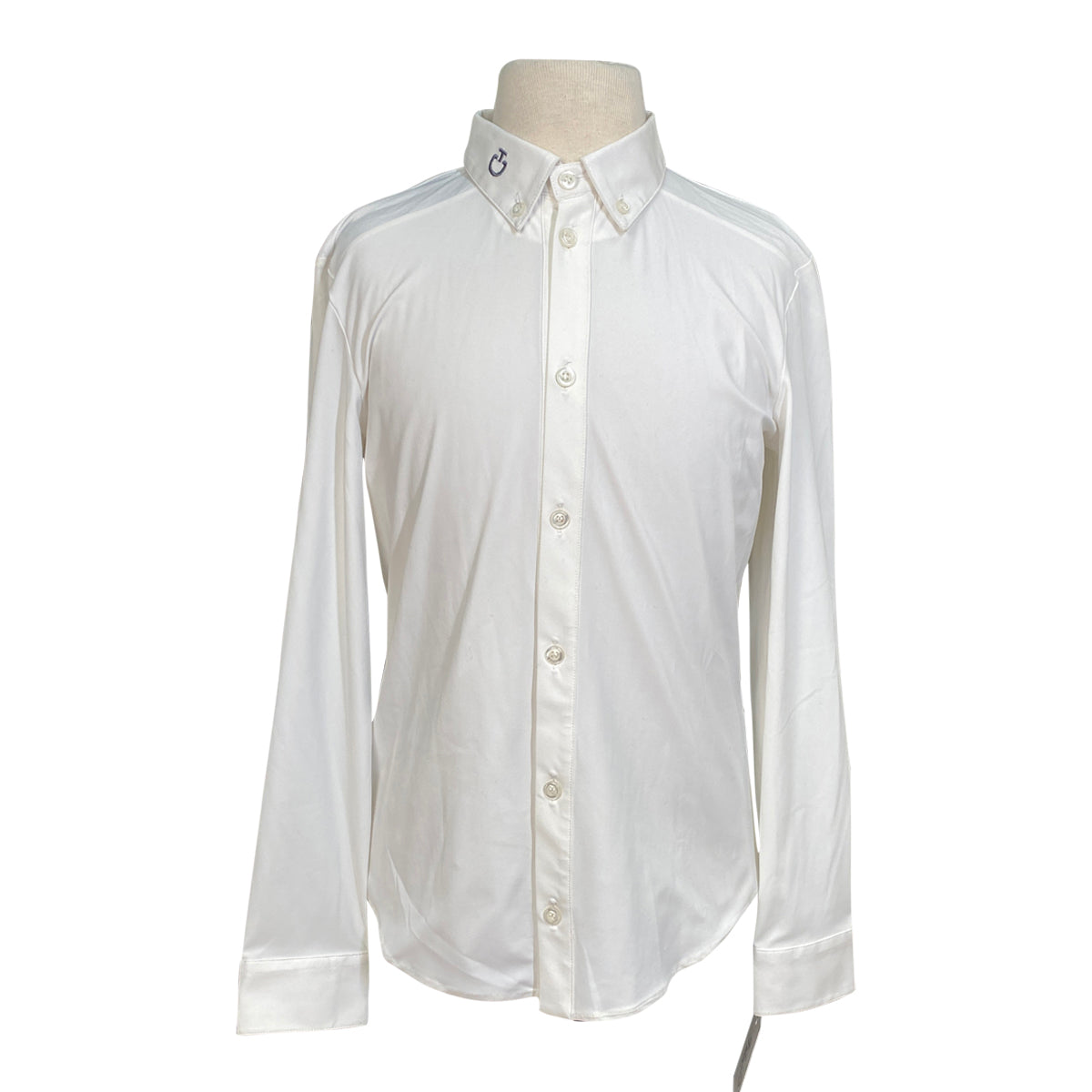 Cavalleria Toscana L/S Jersey Competition Shirt  in White