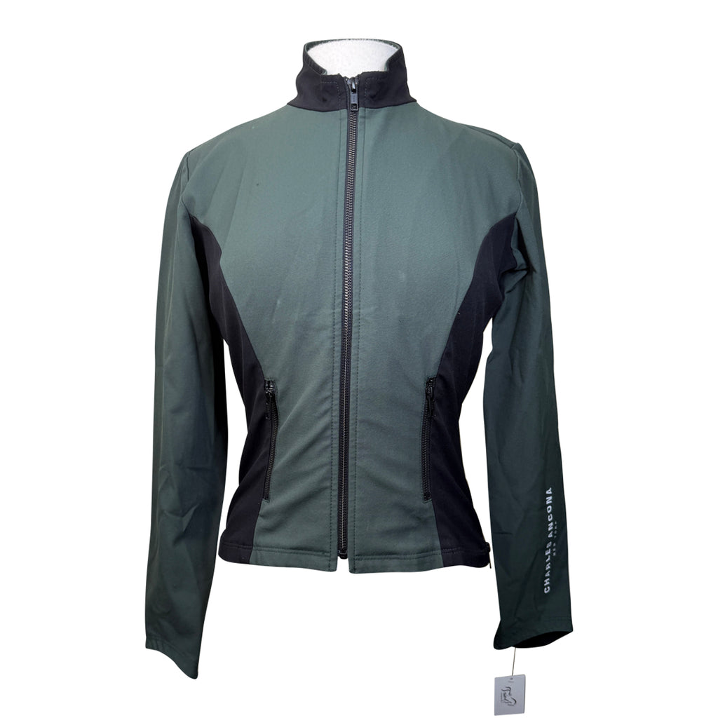 Charles Ancona Training Jacket in Green/Black