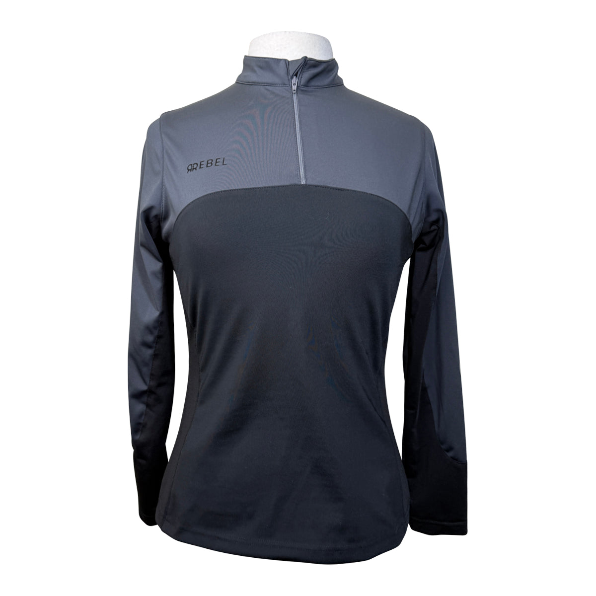Montar 'Rebel' Training Shirt in Charcoal/Black