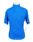 Kerrits Kids Short Sleeve Shirt in Blue Multi