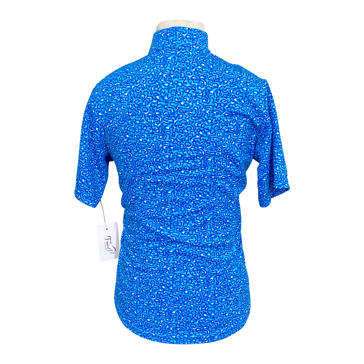 Kerrits Kids Short Sleeve Shirt in Blue Multi