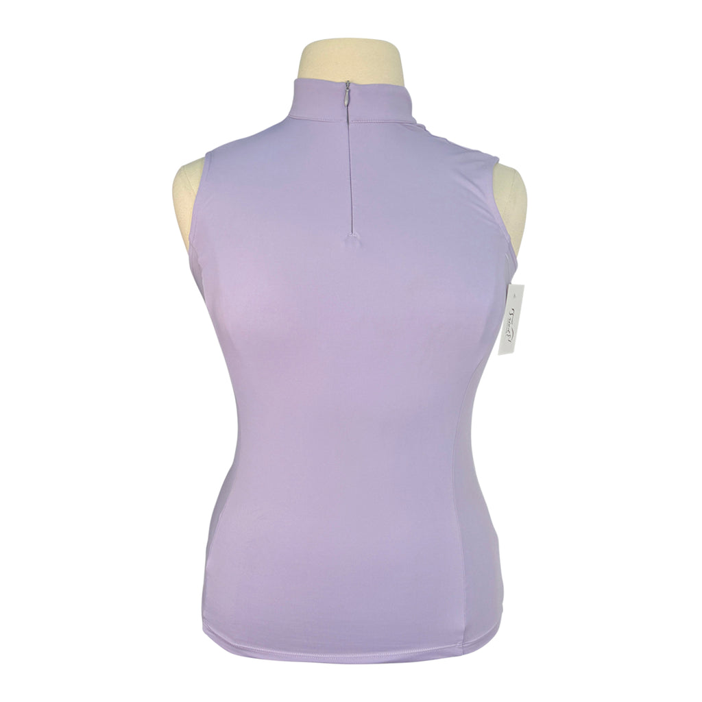 TKEQ 'Quinn' Sleeveless Competition Shirt in Lavender 