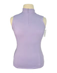 TKEQ 'Quinn' Sleeveless Competition Shirt in Lavender 