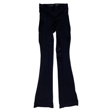 Freedman's Full Seat Bootcut Tights in Black