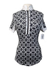 Goode Rider 'Luxe' Show Shirt in Black Graphic