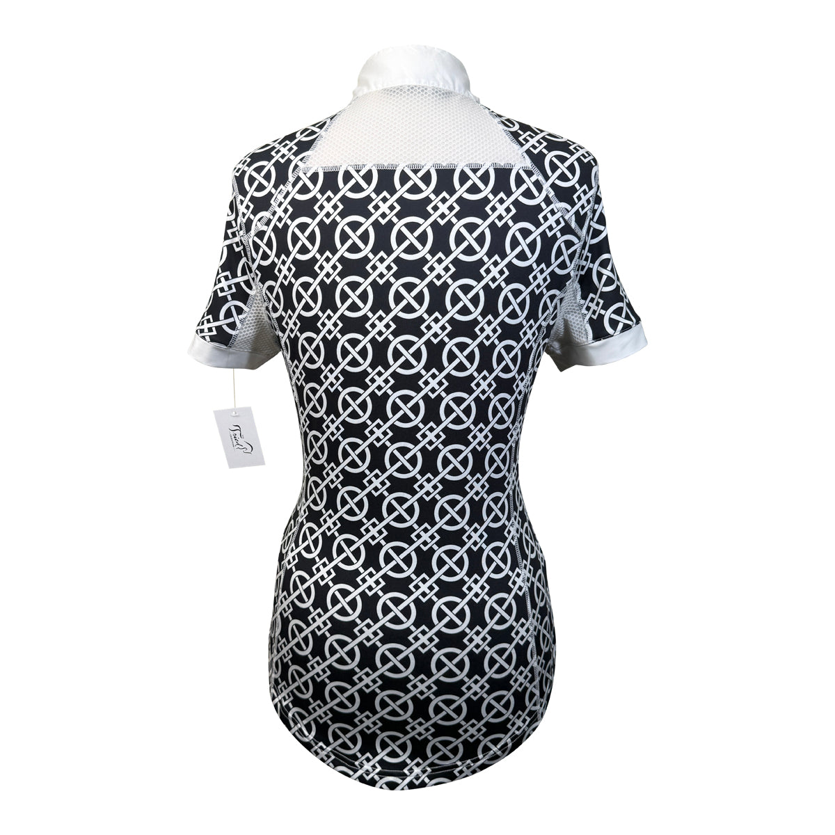 Goode Rider 'Luxe' Show Shirt in Black Graphic