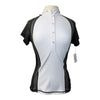 Maya Delorez 'Stella' Competition Top in White/Grey