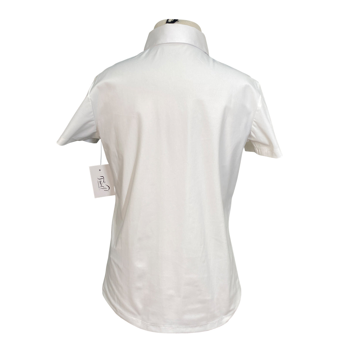 Cavalleria Toscana Pocket Logo Competition Polo in White