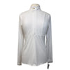 Solid Citizen 'Katie' Zip Shirt in White