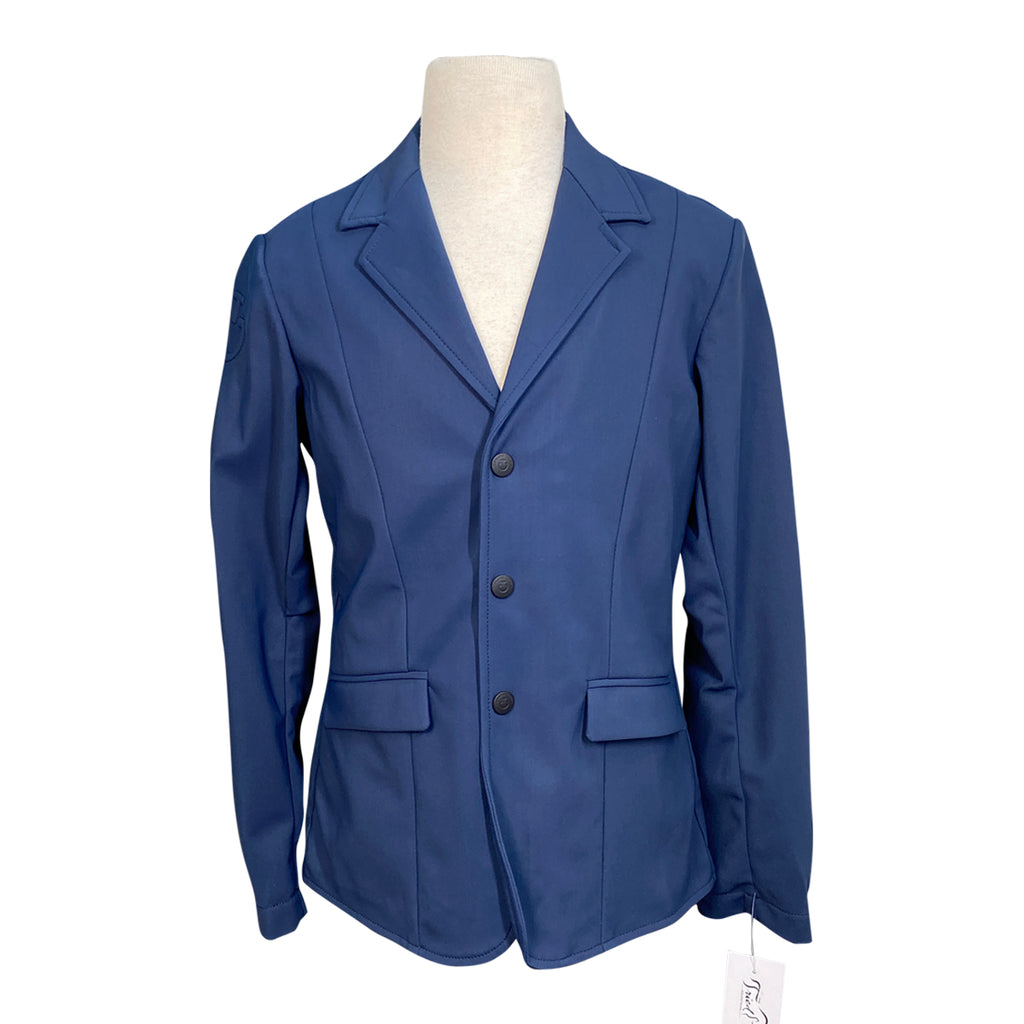 Cavalleria Toscana Lightweight Jersey Zip Show Jacket in Ocean