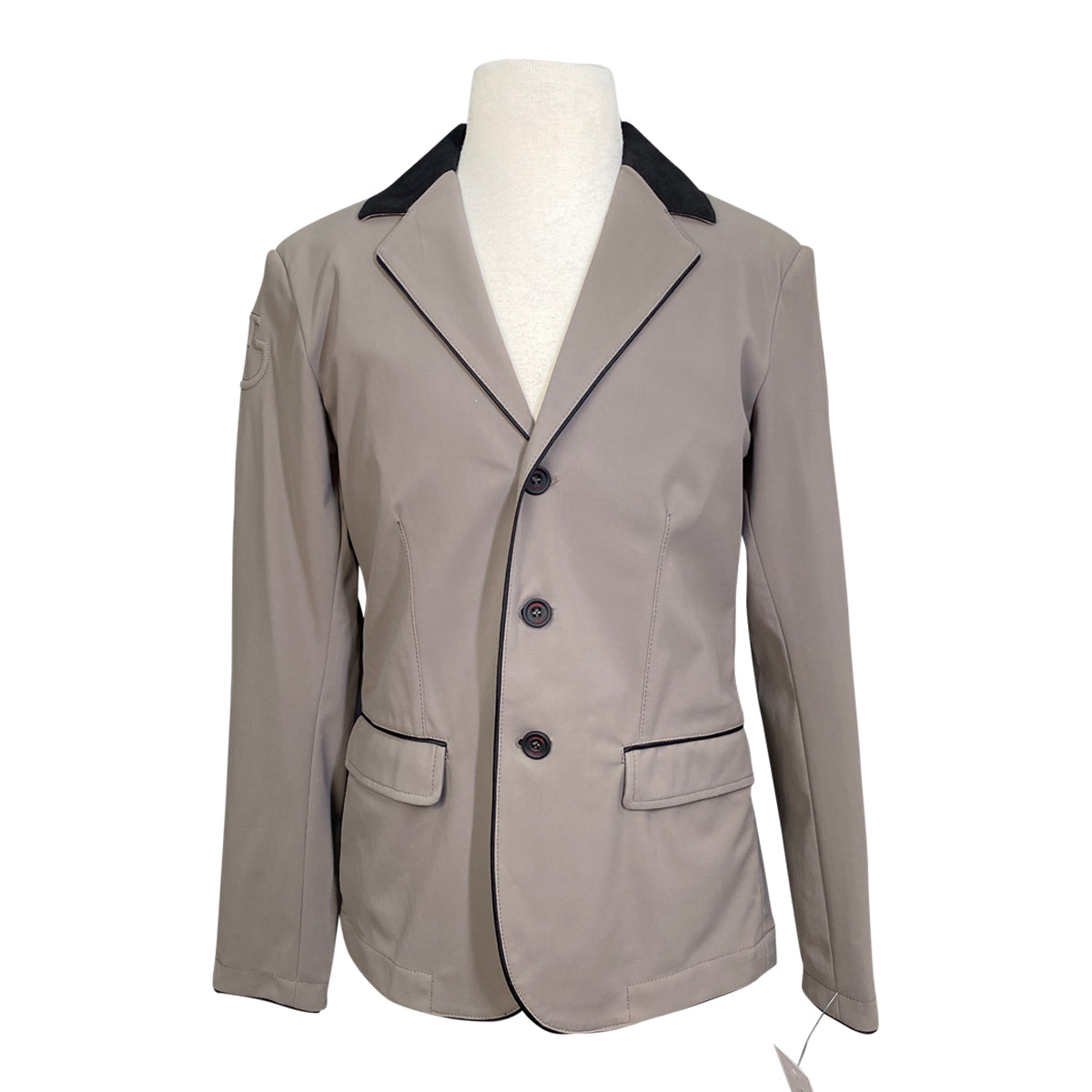 Cavalleria Toscana GP Young Rider Jacket in Light Grey 