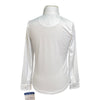 Beacon Hill Talent Yarn Show Shirt in White/Blue Hex