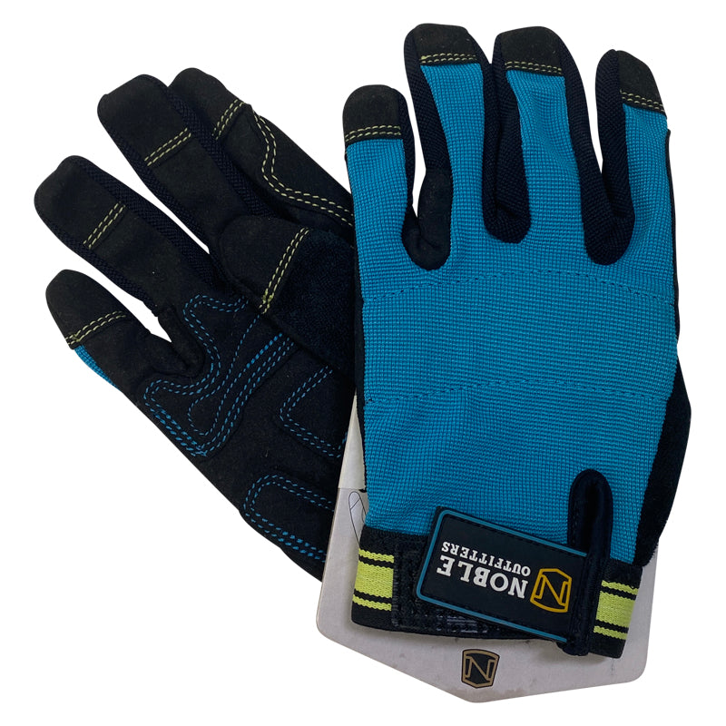 Noble Outfitters 'Outrider' Gloves in Turquoise/Black