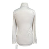 Kerrits 'Aire Ice Fil' Kids Short Sleeve Shirt in White