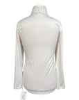 Kerrits 'Aire Ice Fil' Kids Short Sleeve Shirt in White