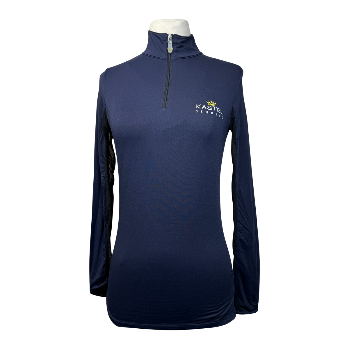 Kastel Signature Long Sleeve Shirt in Navy