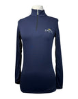 Kastel Signature Long Sleeve Shirt in Navy