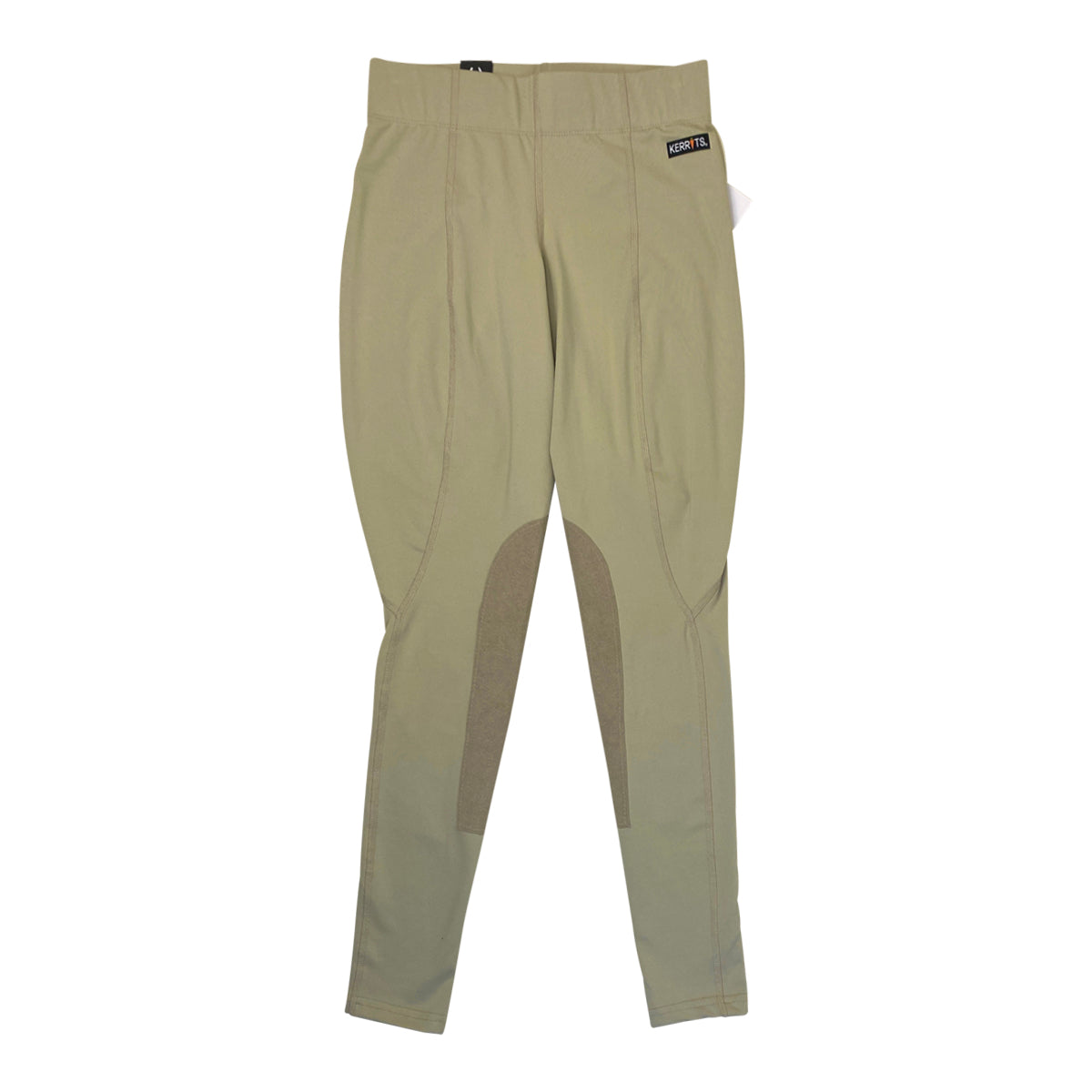 Kerrits Flow Rise Knee Patch Performance Tight in Tan