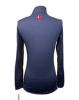 Kastel Signature Long Sleeve Shirt in Navy