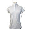 RJ Classics 'Sadie 37.5' Ladies Show Shirt in White/Flamingo