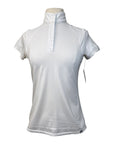 RJ Classics 'Sadie 37.5' Ladies Show Shirt in White/Flamingo