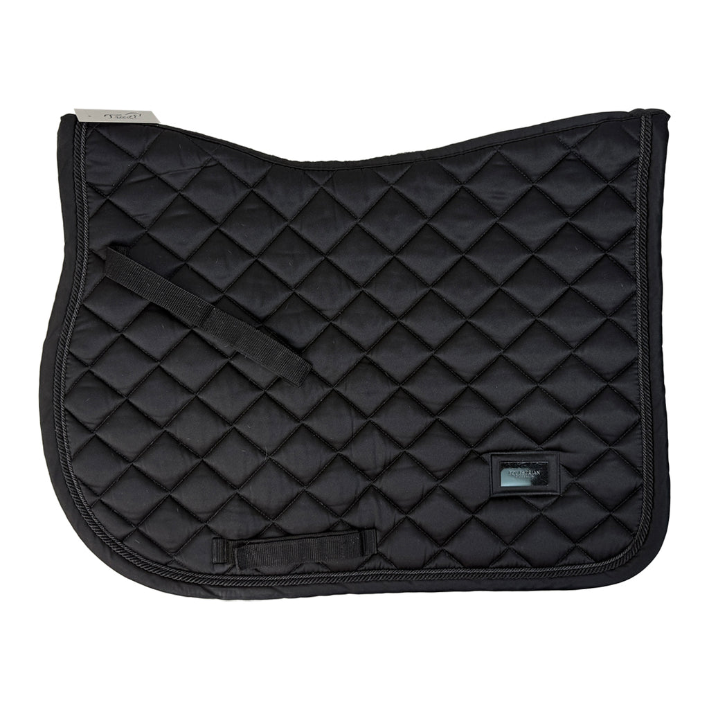 Equestrian Stockholm Jump Saddle Pad in Black 