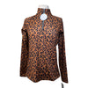 Lady Hagen Essentials Long Sleeve Shirt in Leopard Hazel
