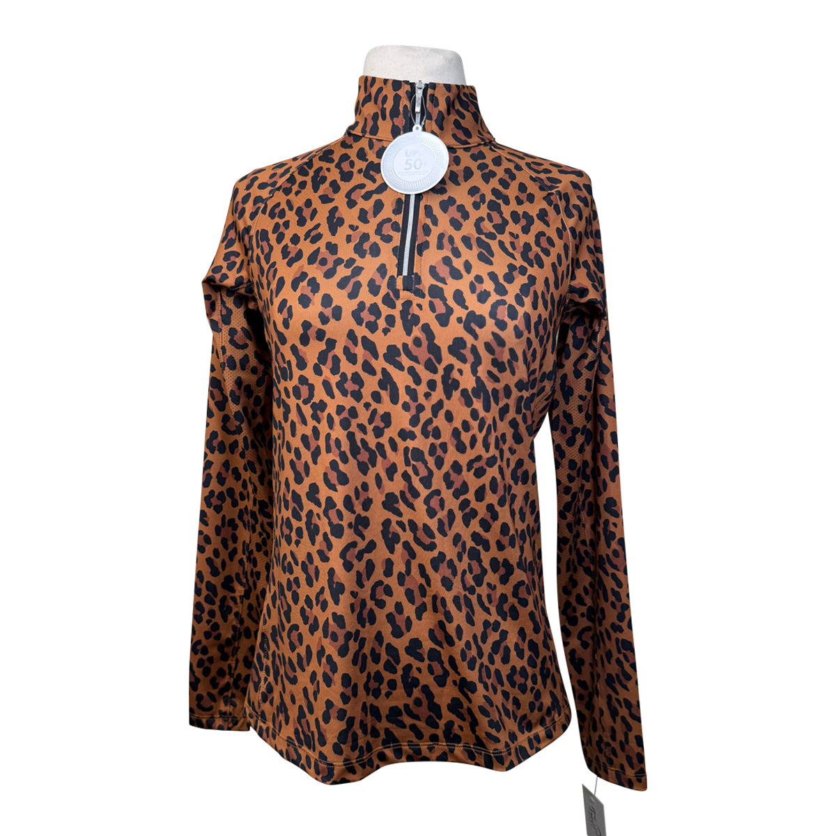 Lady Hagen Essentials Long Sleeve Shirt in Leopard Hazel