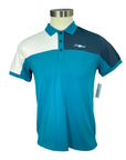 Kingsland 'Janko' Mens Tech Pique Polo in Blue Deep Lagoon