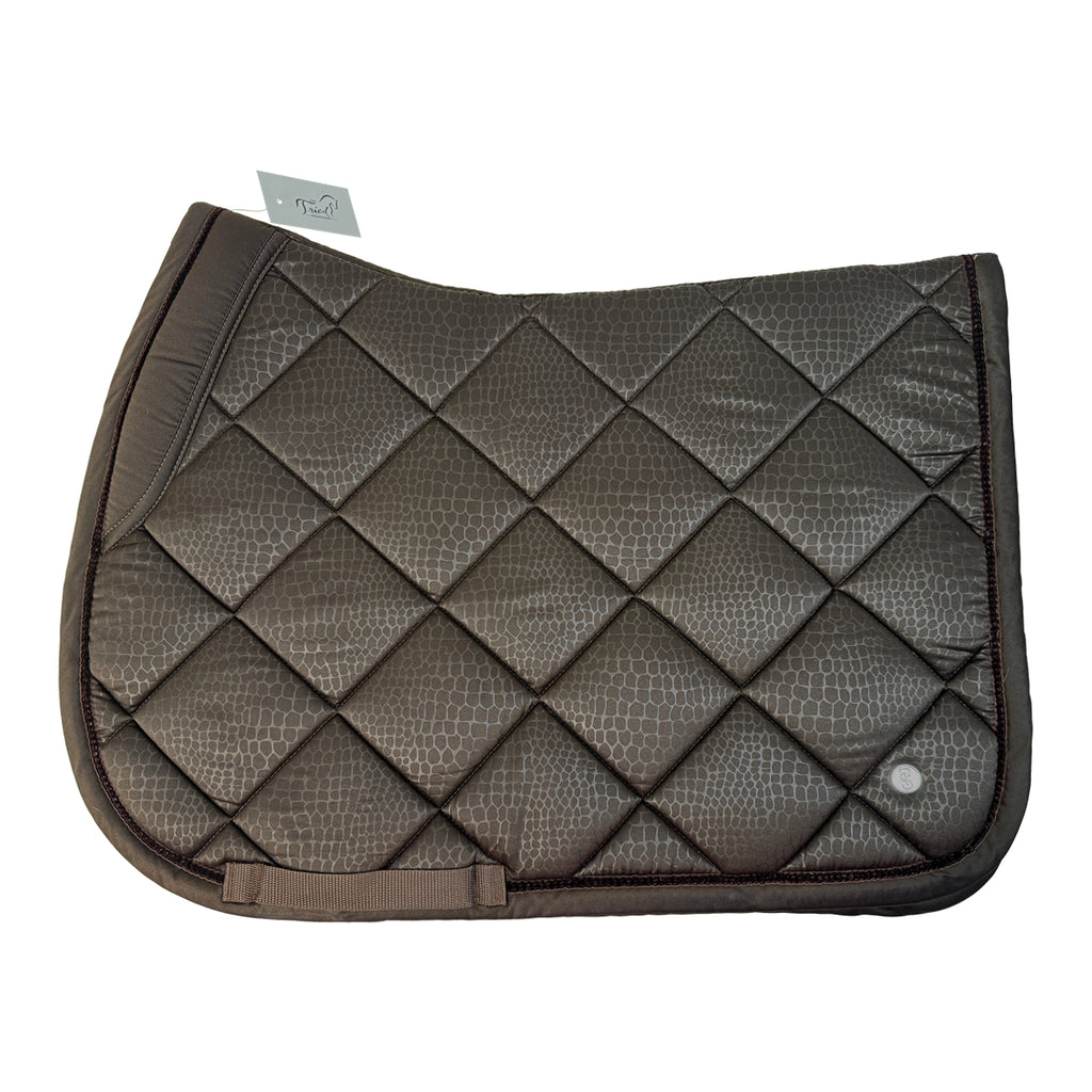 PS of Sweden Croco PU Jumping Pad in Chocolate Croc