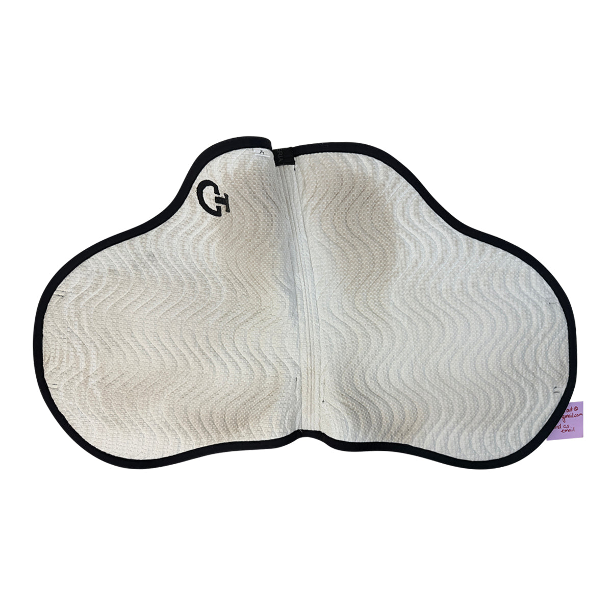 Cavalleria Toscana Close Contact Saddle Pad in Stone
