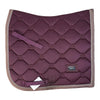Equestrian Stockholm Dressage Saddle Pad in Purple