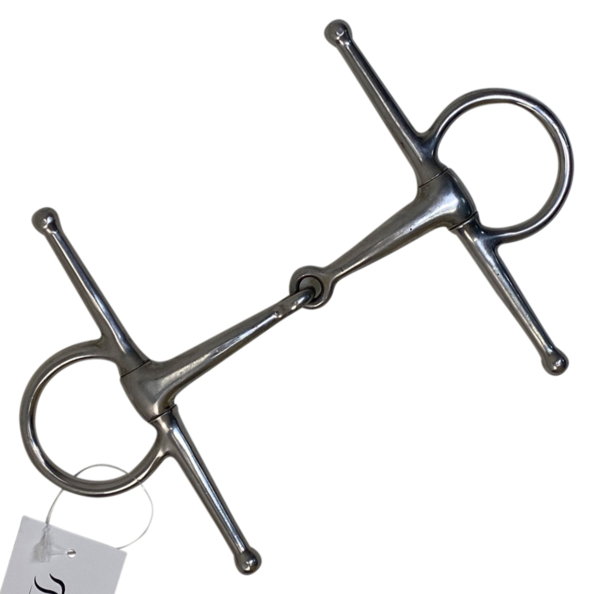 Full Cheek Jointed Snaffle Bit in Stainless Steel