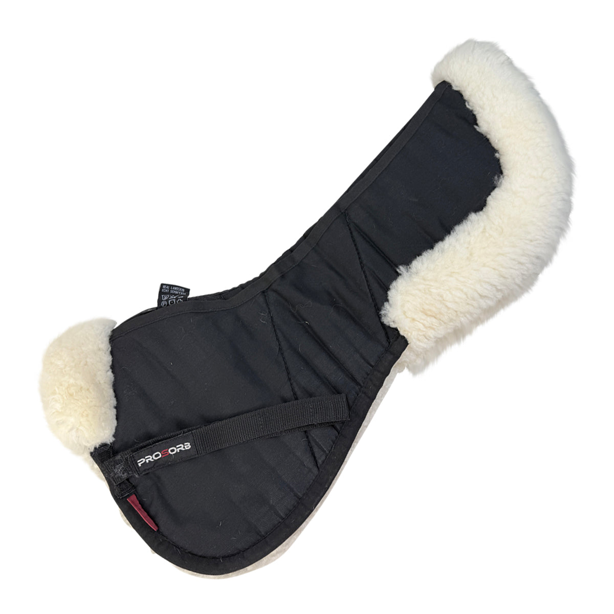 LeMieux &#39;Merino+ ProSorb&#39; Half Pad in Black/Natural 