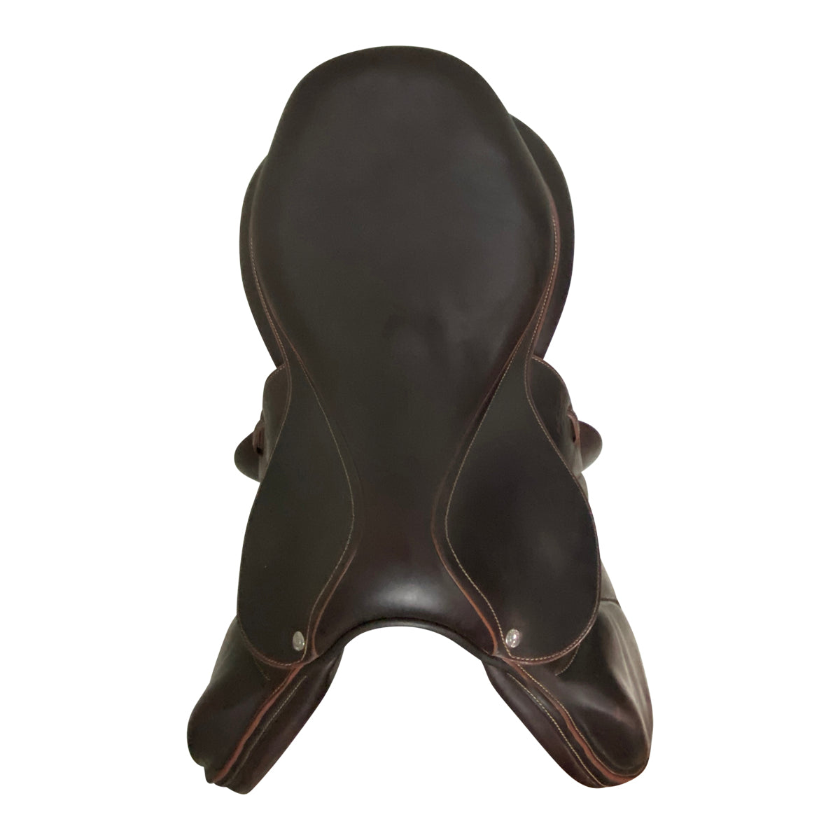 Devoucoux 2022 &#39;Chiberta O&#39; Monoflap Saddle in Havana