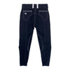 Smartpak Piper Knee Patch Breeches in Black/White 