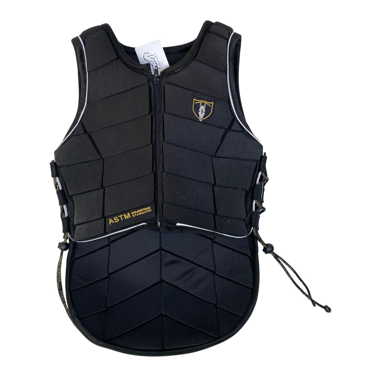 Tipperary Eventer Pro Vest in Black - Youth Small