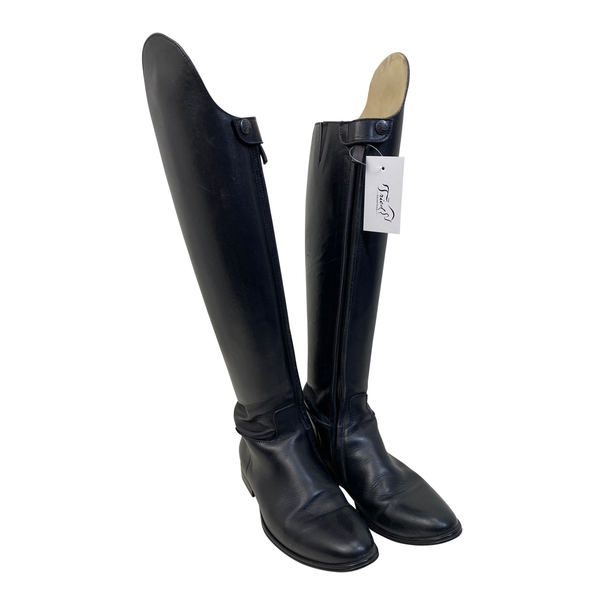Parlanti Dressage Classic Tall Boots in Black 
