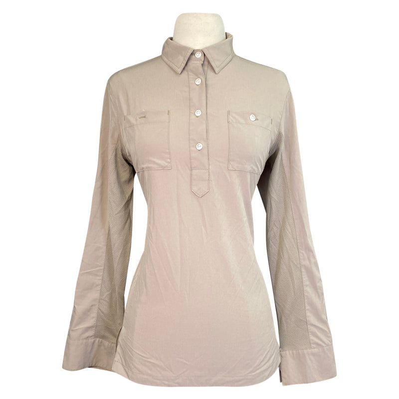 70° Classic Safari Sun Shirt in Beige - Women's Small