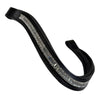 Wave Crystal Browband in Black - Full