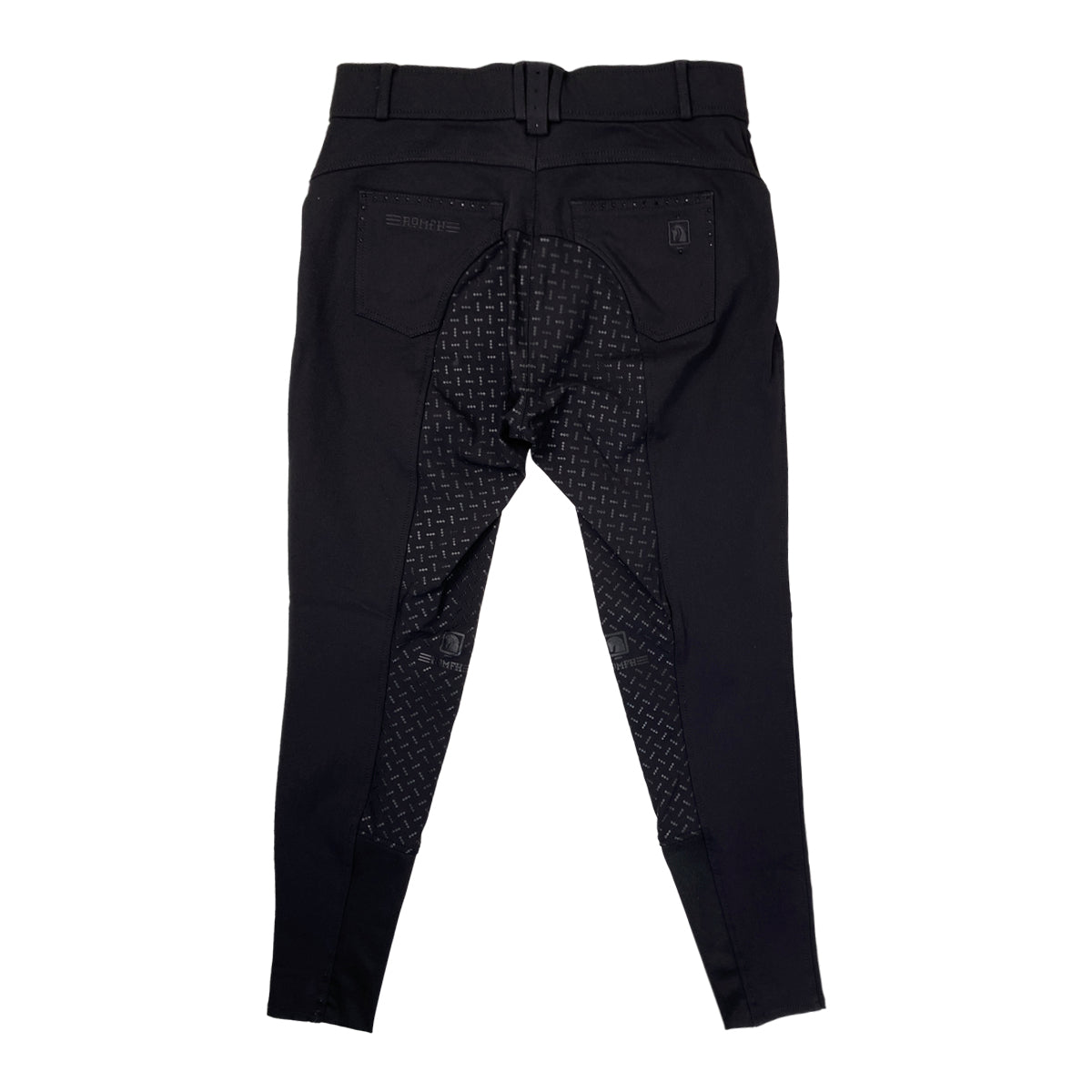 Romfh 'Sarafina' Bling Full Seat Breeches in Black